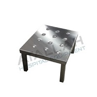 Foot Step - Single Embosed Surface Stainless Steel